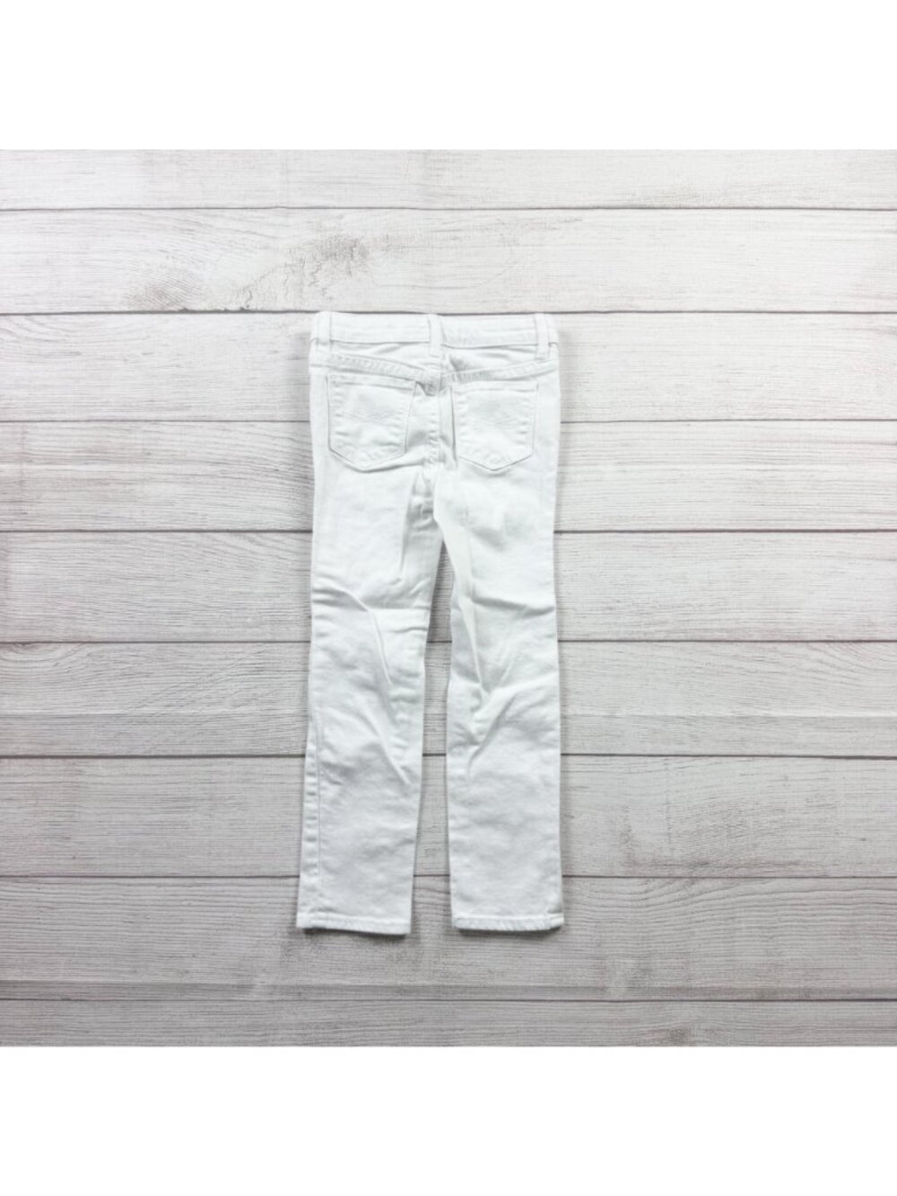 Baby Gap Girls White Mini Skinny Jeans Slim Stretch Denim Pants 5 - Picture 4 of 4